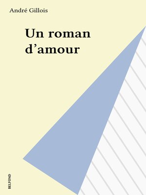 cover image of Un roman d'amour